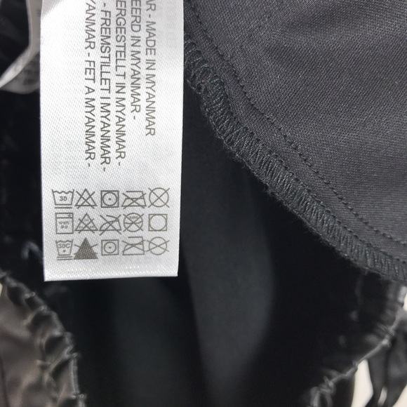 NWT Bloggers Favorite Zara Waxed Effect Wide Leg Pants Size XS - Picture 13 of 14